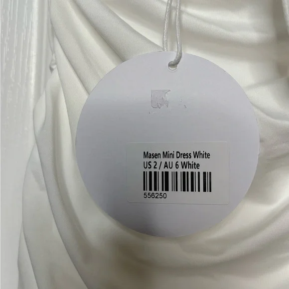 Princess Polly Jocasta White Ruched Mini Dress - Picture 5 of 5